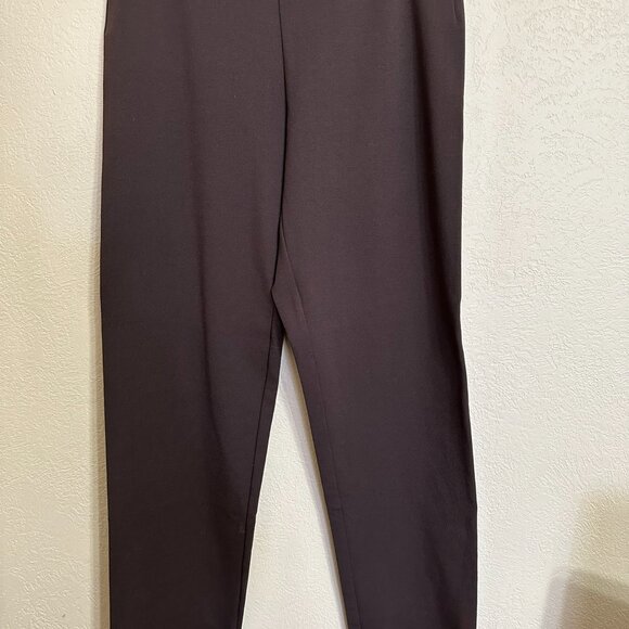 Eileen Fisher Pull On Pants, Brown, Size M - Picture 2 of 6